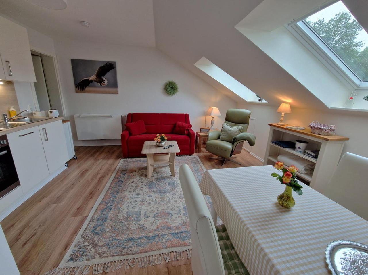 Wohnung Adlerhorst In Eversen-Heide Exteriér fotografie
