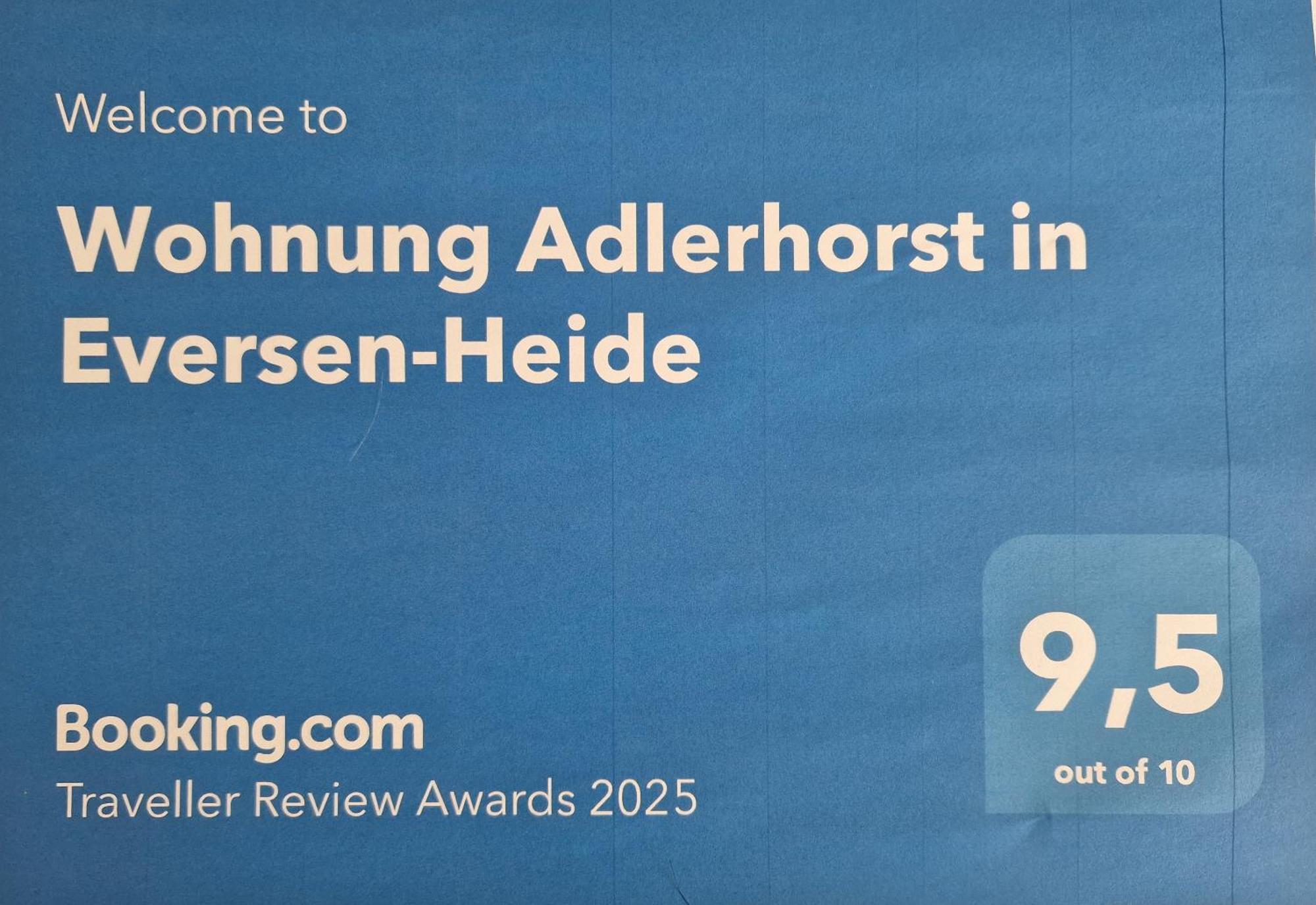 Wohnung Adlerhorst In Eversen-Heide Exteriér fotografie